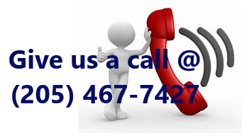 Give us a call at 205.467.7427