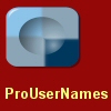 ProUserNames - Username and Password Management Software