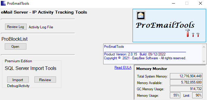 ProEmailTools - Email Server IP Tracking Software
